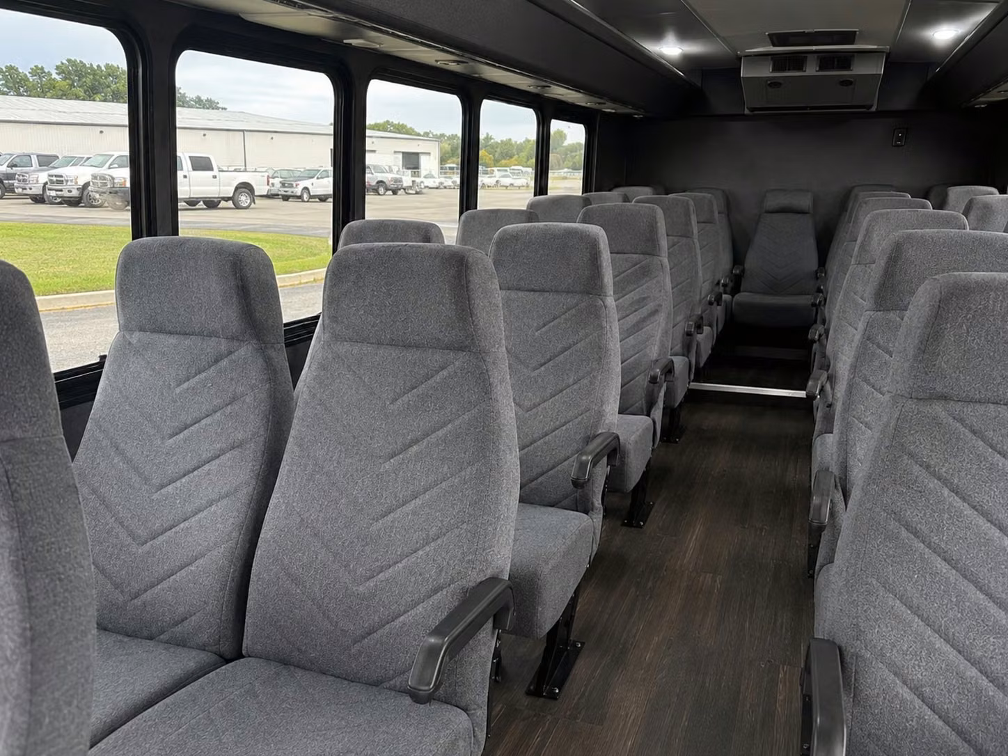 20 passenger minibus interior