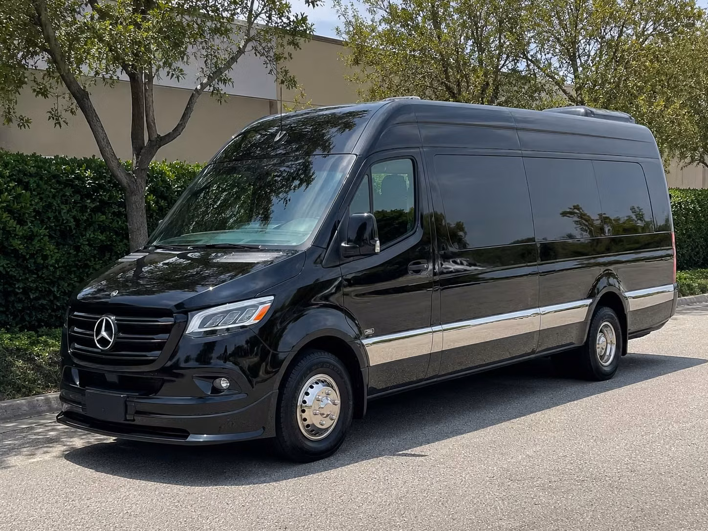 sprinter van with driver